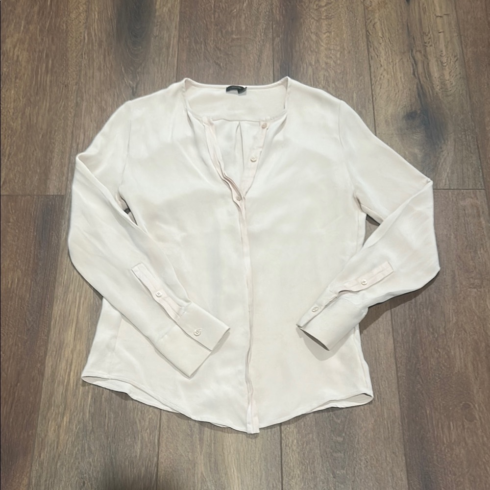 Joseph Elegant blush pink Women's bottom up Blouse